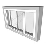 Easyfix Trackglaze Horizontal - Sliding Secondary Glazing