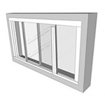 Easyfix Trackglaze Horizontal Sliding system