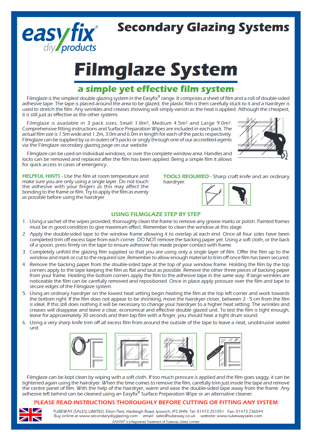 easyfix filmglaze thermal film insulation pdf