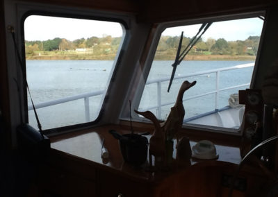 Magnetglaze used on a boat