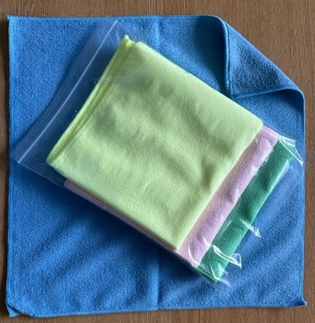 Microfibre Cloths x 3 Large (random colours)