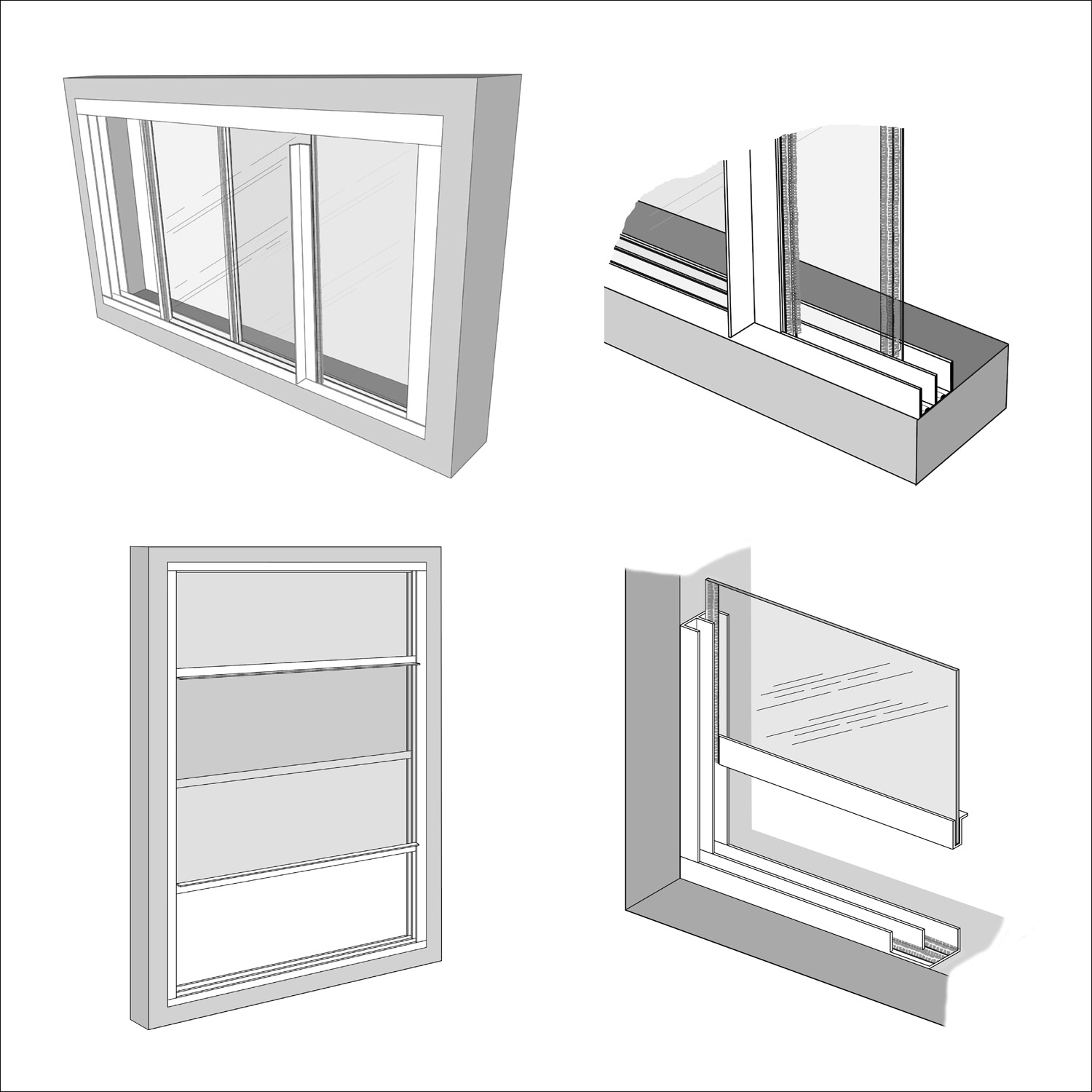 Easyfix Sliding Glazing Systems