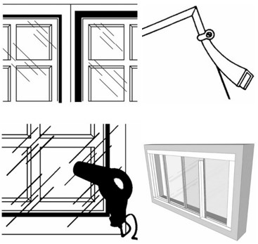 DIY Secondary Glazing - Magnetic, Sliding, Stuck or Screwed down systems for different window types, shapes and sizes